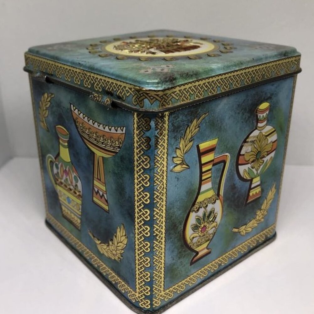 Vintage Metal Container